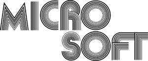 Microsoft logo, 1975