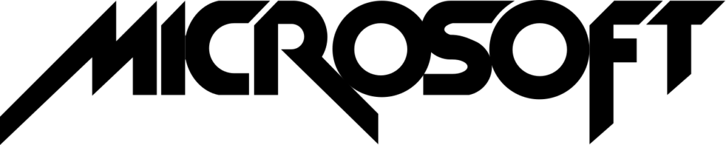 Microsoft logo, 1980