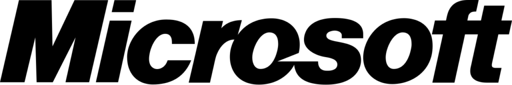 Microsoft logo, 1987