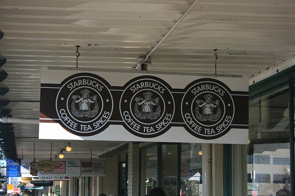 Starbucks logo, 1971