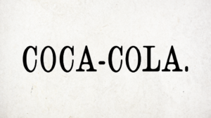 Coca-Cola logo, 1887