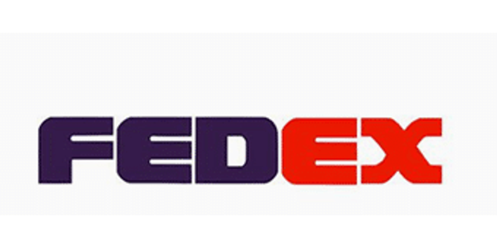 FedEx logo, 1991