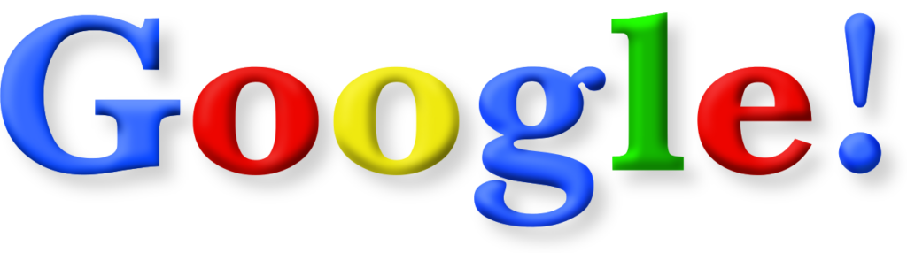 Google logo, 1998