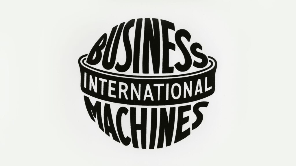IBM logo, 1924