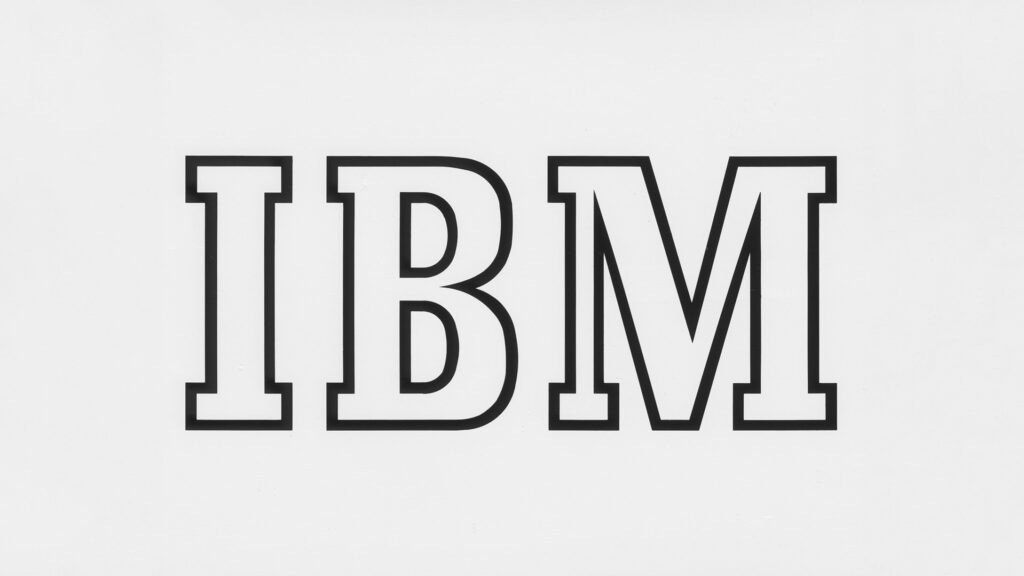 IBM logo, 1947
