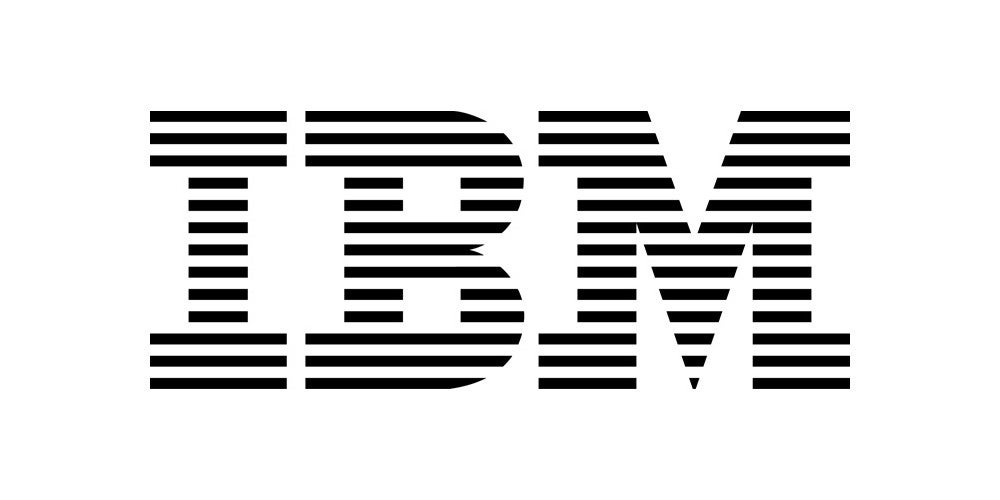 Current IBM logo