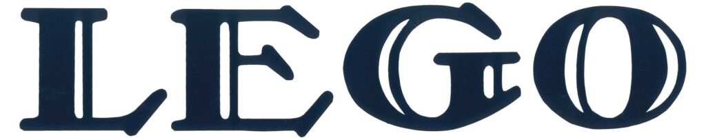 LEGO logo, 1934