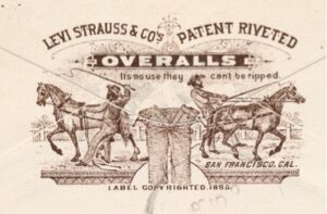 Levi’s logo, 1886