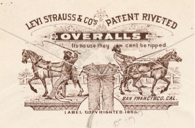 Levi’s logo, 1886