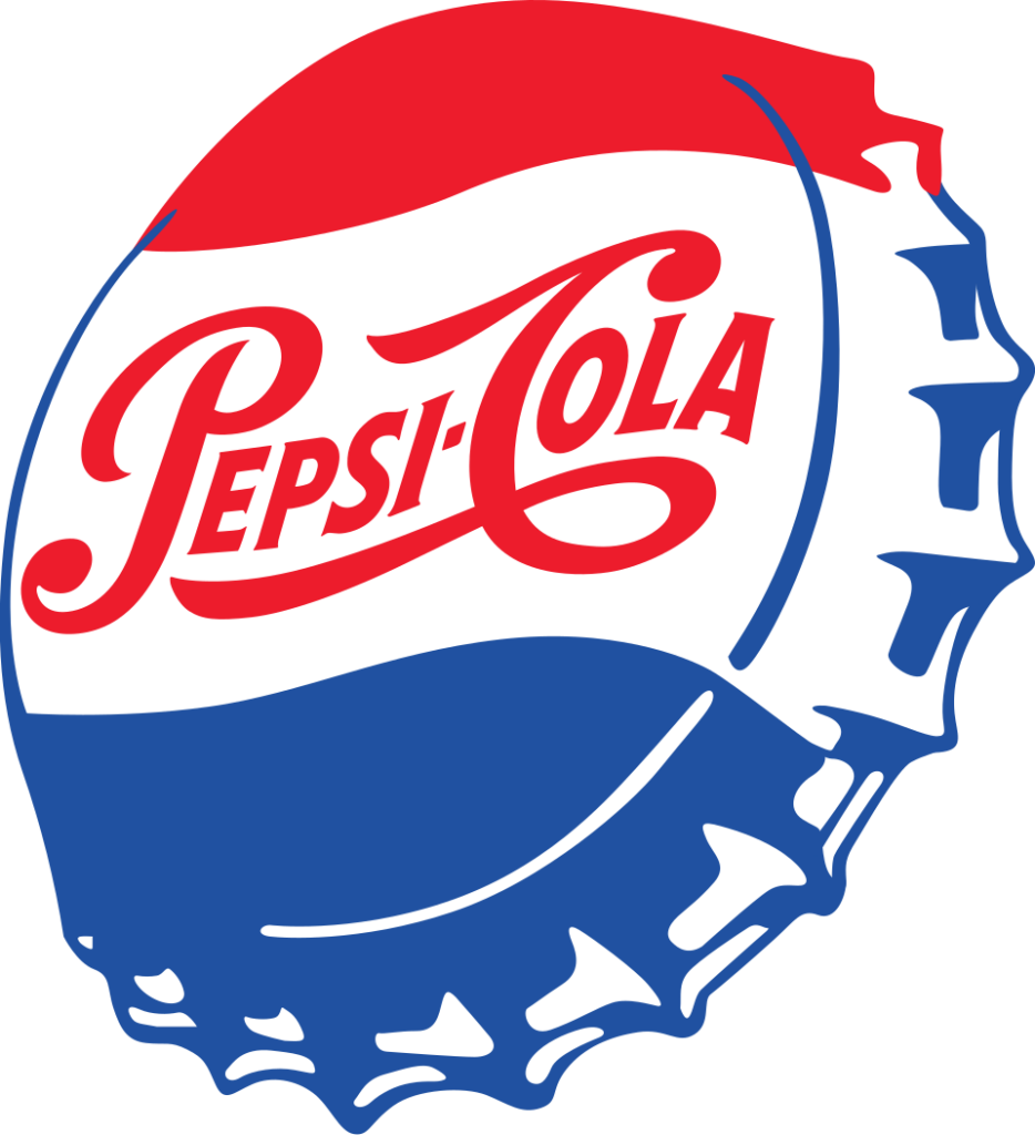 Pepsi logo, 1950