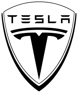 Tesla logo, 2003
